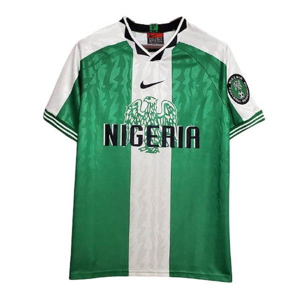 Camiseta Nigeria 1ª Retro 1996 Verde